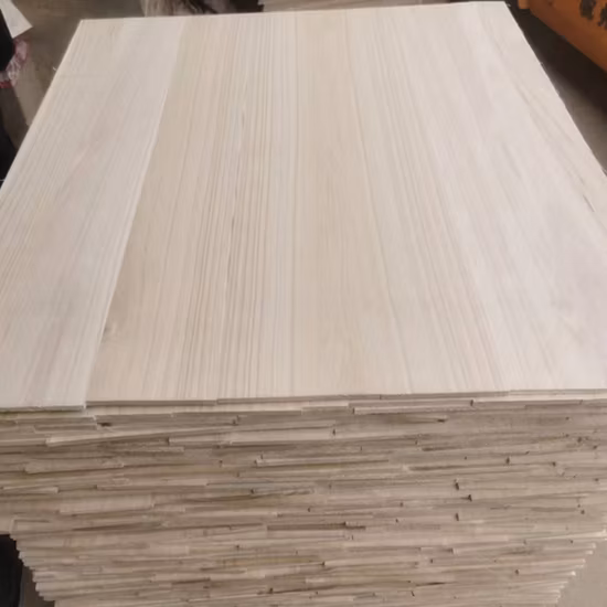 The Best Price Paulownia Wood Boards Supplier Paulownia Edge Glued Solid Board for Furniture