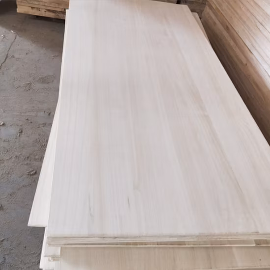 The Best Price Paulownia Wood Boards Supplier Paulownia Edge Glued Solid Board for Furniture