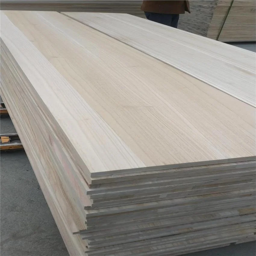 Paulownia Edge Glued Boards Finger Jointed Boards